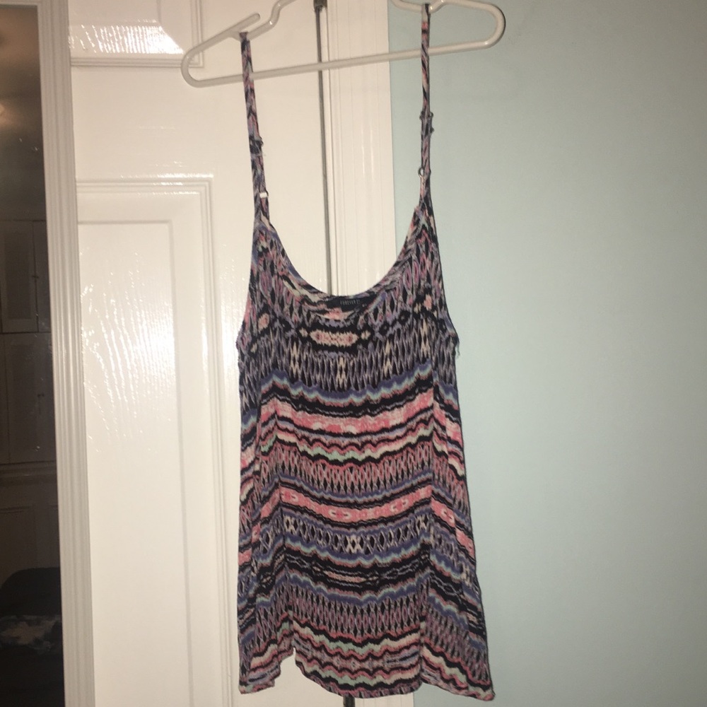 patterned top from forever 21